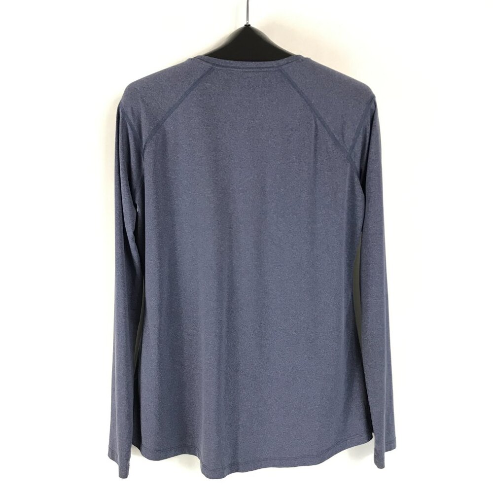 Columbia Omni-Wick Long Sleeve Active Tee Women's Large Blue Stretch Jersey Gym - Picture 6 of 10